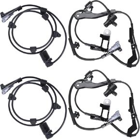4Pcs ABS Wheel Speed Sensor Fit for 2001-2007 for Toyota Sequoia Rear Left Rear Right Front Left Front Right ABS Sensors Replace 895420C010 895430C010 895450C010 895460C010 in Kuwait