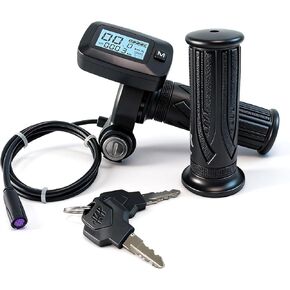 Electric Bike Throttle, M-Key Version with Integrated Display 48V with Left-Hand Grip Only Compatible with Tutto Tutti Soleil 01 Electric Motorcycle in Kuwait
