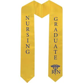 72x5 Inch Nursing Graduation Stole with Medical Logo Class of 2026 Nursing Graduate Sash for Nurses School Stoles in Kuwait