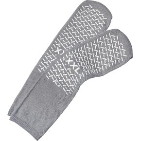 جوارب PrimeMed XX-Large Slip Stop Single Tread (6 أزواج) (رمادي) in Kuwait