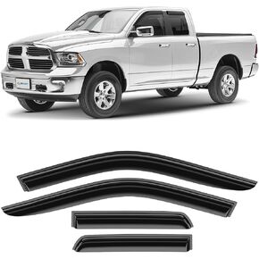 CLIM ART Incredibly Durable Rain Guards for Jeep Grand Cherokee 2022-2026, Original Tape-on Window Deflectors, Vent Deflector, Window Visors, Car Accessories, 6pcs. - 422229 in Kuwait