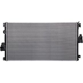 Lynol Cooling System Complete Aluminum Auxiliary Radiator Compatible With 2011-2016 Ford F250 F350 F450 F550 Super Duty Auxiliary V8 6.7L Crossflow Direct Replacement in Kuwait