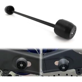 مزلقات المحور الخلفي Xitomer مع بكرة ذراع متأرجحة مناسبة لـ YZF-R3 2015-2025، MT-03 2016-2025، مزلقات إطار عجلة الشوكة الخلفية للدراجة النارية + واقي من التصادم + حامل ذراع متأرجح/منزلقات/بكرات (خلفية وبكرات) in Kuwait