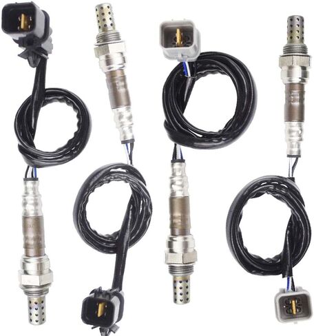 4PCS Oxygen O2 Sensor 1 & 2 for 2004-2008 2010-2011 Mitsubishi Endeavor 3.8L Upstream + Downstream in Saudi Arabia