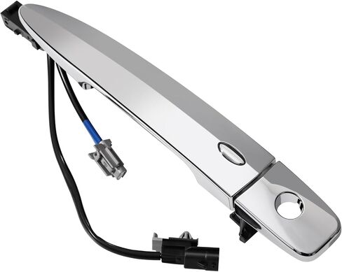 FAERSI Exterior Chrome Door Handle Front Left Driver Side, Compatible with Nissan Sentra 2013-2018, Murano Maxima 2009-2014, Nissan Leaf 2011-2017 Replace#806469N00A 806451AA0A in Saudi Arabia