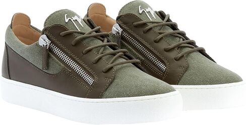 Giuseppe Zanotti FRANKIE Low-top sneakers, 7, Green in Saudi Arabia