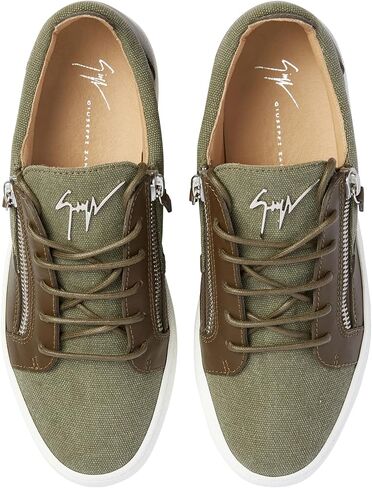 Giuseppe Zanotti FRANKIE Low-top sneakers, 7, Green in Saudi Arabia