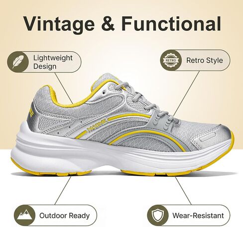 Women's Chunky Sneakers Fashion Platform Dad Shoes Lightweight Walking Athletic Trainers in Saudi Arabia