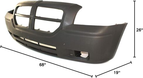 Garage-Pro Front Bumper Cover for Dodge Magnum 2005-2007, Primed, Automotive Exterior Accessories CH1000429 in Saudi Arabia