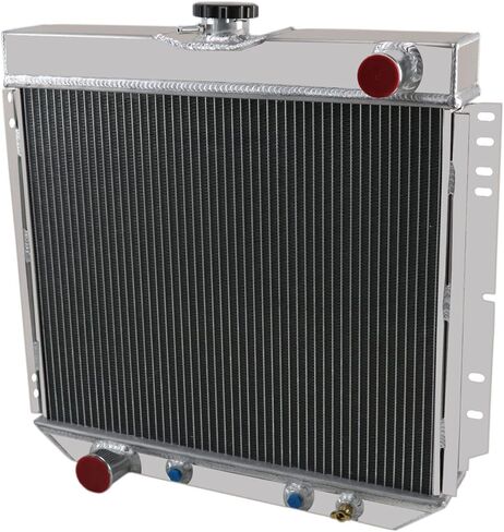 3-Row Aluminum Radiator Compatible for 67-70 Ford Mustang 68-69 Torino 2.8l 3.3l 4.1l 5.0l 302 V8 Engine, 20''W Core in Kuwait