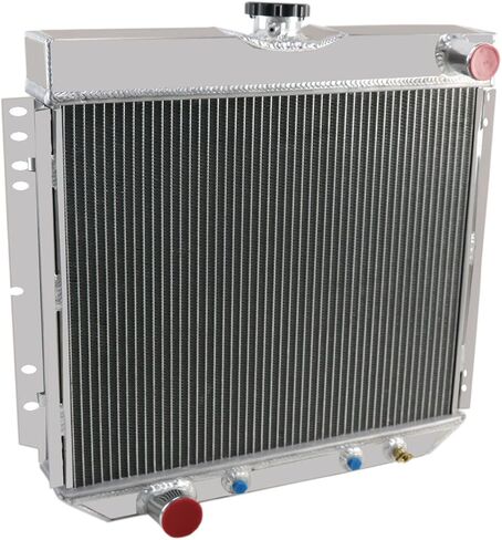 3-Row Aluminum Radiator Compatible for 67-70 Ford Mustang 68-69 Torino 2.8l 3.3l 4.1l 5.0l 302 V8 Engine, 20''W Core in Kuwait