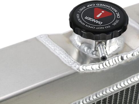 3-Row Aluminum Radiator Compatible for 67-70 Ford Mustang 68-69 Torino 2.8l 3.3l 4.1l 5.0l 302 V8 Engine, 20''W Core in Kuwait