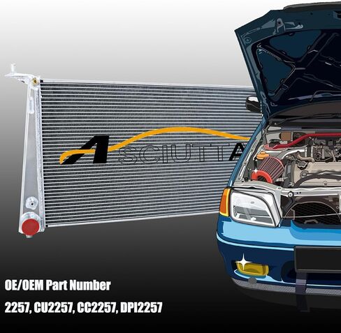 4 Row Aluminum Radiator for 1999-2004 00 01 02 03 Ford F150 F250 F350 Expedition Lincoln Navigator/Blackwood 4.2L 4.6L 5.4L 2257 in Saudi Arabia