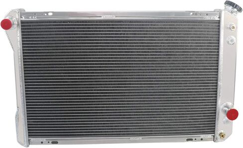 3 Row Aluminum Radiator + Shroud + Fan + Relay For 82-92 Chevy Camaro & Pontiac Firebird & 89-90 GMC P3500, 3 Row Radiator + Fan Shroud & Relay in Saudi Arabia