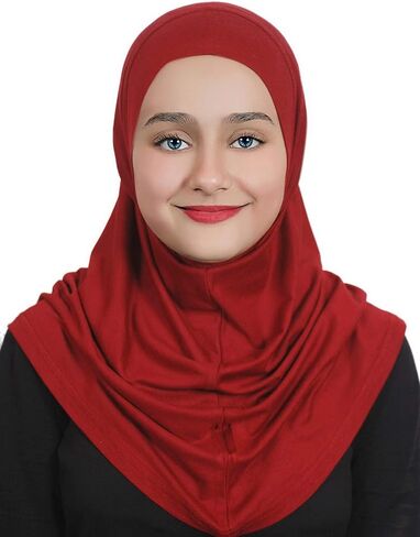 حجاب بناتي قطن 1 قطعة حجاب أميرة in Kuwait