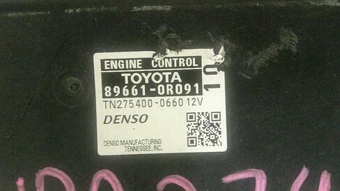 Engine ECM Control Module 2WD Fits 09-10 Compatible with Toyota RAV4 89661-0R091 896610R091 in Saudi Arabia