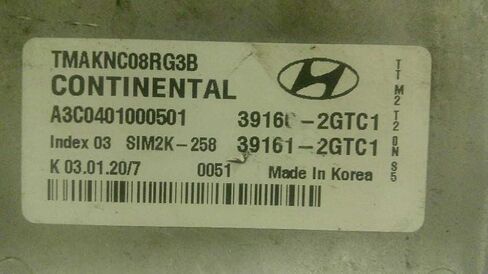 Engine ECM Control Module 2.0L Sport Fits 20 Santa FE 39161-2GTC1 391612GTC1 in Saudi Arabia