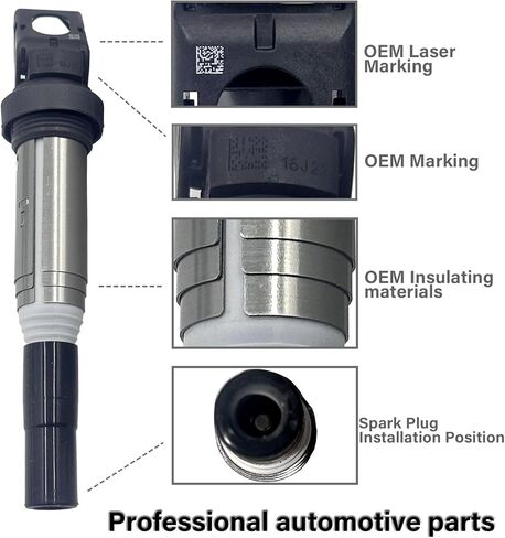 ملفات الإشعال OEM، 12138616153، لسيارات BMW Series 1/2/3/4/5/6/7 X1 X3 X5 X4 X6 Z4، متوافقة مع MIni Cooper، Countryman، Paceman 1 قطعة in Kuwait