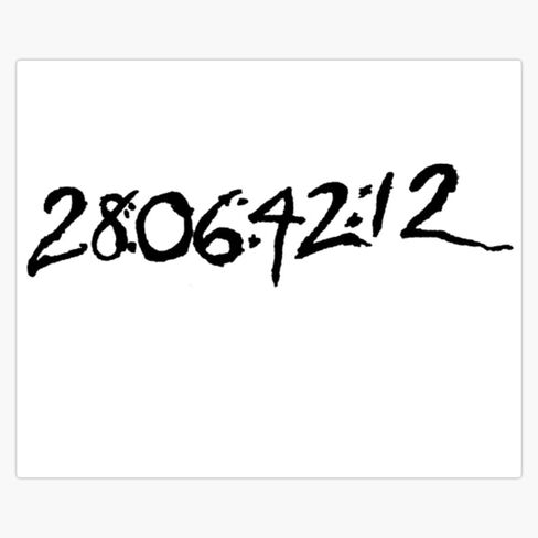 Magnet Donnie Darko - End Of The World Magnetic Vinyl Sticker 5" in Saudi Arabia