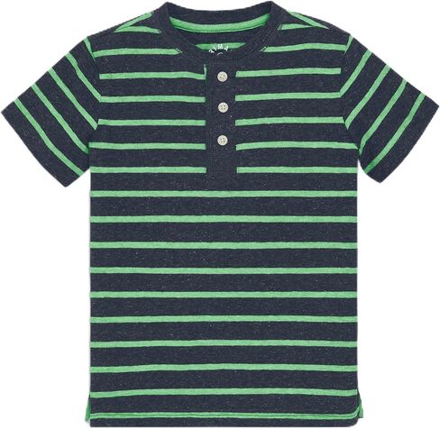 تي شيرت هينلي مخطط منقط للأطفال من الابتدائية in Kuwait