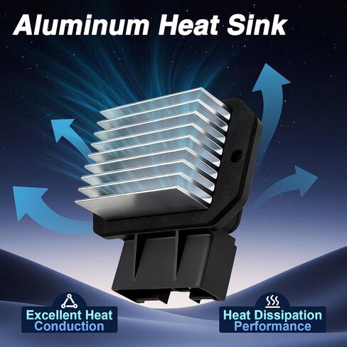 مقاوم مروحة محرك منفاخ HVAC متوافق مع جيب باتريوت رانجلر رام 1500 2500 3500 تويوتا 4 رانر استبدال #68048901AA in Saudi Arabia