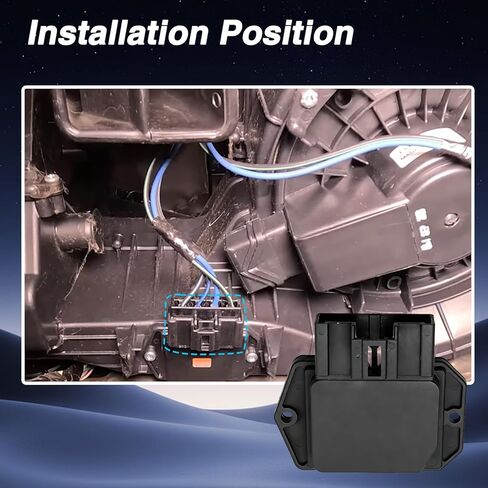 مقاوم مروحة محرك منفاخ HVAC متوافق مع جيب باتريوت رانجلر رام 1500 2500 3500 تويوتا 4 رانر استبدال #68048901AA in Saudi Arabia