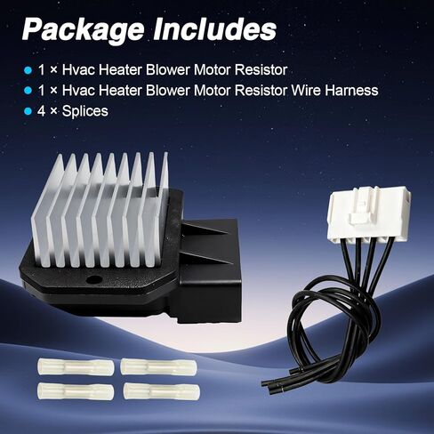 مقاوم مروحة محرك منفاخ HVAC متوافق مع جيب باتريوت رانجلر رام 1500 2500 3500 تويوتا 4 رانر استبدال #68048901AA in Saudi Arabia