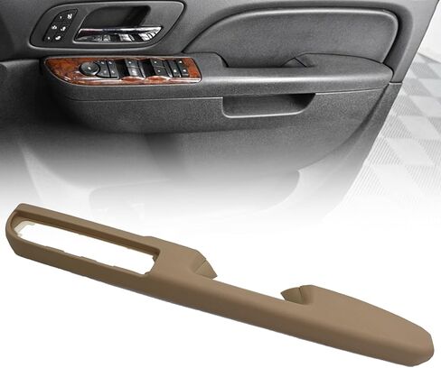 Door Armrest Handle Compatible with Chevy Avalanche/Silverado 1500 2500HD 3500HD/Suburban 1500 2500 Tahoe/GMC Yukon/Yukon XL/Sierra 2010-2014 (Black, Driver Side) in Saudi Arabia