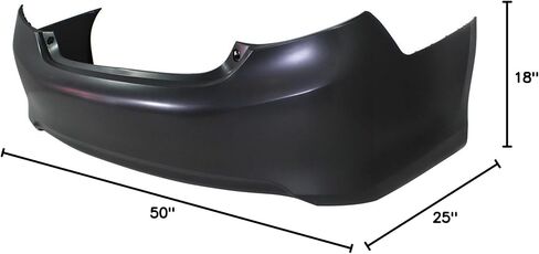 CPP Primed Rear Bumper Cover Replacement for 2012-2014 Toyota Camry in Kuwait