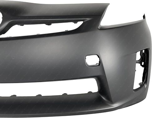 MBI AUTO - مطلي ليتوافق مع غطاء المصد الأمامي لسيارة Toyota Prius 2010 2011 مع غسالات ضوء الرأس 10 11، TO1000359 in Saudi Arabia