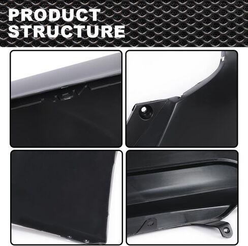 Rear Bumper Cover Compatible with Toyota Corolla Sedan 4-Door 2014-2019, 11731135 5215902650 5215903901 615343611075 TO1100309, Primed Black in Saudi Arabia