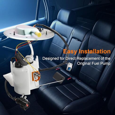 Electric Fuel Pump Assembly Compatible with Ford Mustang 3.8L 3.9L 4.6L 2001 2002 2003 2004, 04 Mustang 3.9L, Replace E2301M P76505M in Saudi Arabia