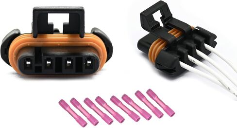 2 Pcs 234-4012 234-4018 Oxygen Sensor O2 Sensor Connector Harness Pigtail Fit for Chevy Silverado 1500 Tahoe Suburban Express 1500 Suburban Fit for Cadillac Escalade Replaces# 2344012 Su187 in Saudi Arabia