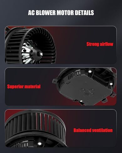 AC Heater Blower Motor Compatible for Cadillac for Escalade ESV 2015-2020 for Chevrolet for Silverado 1500 2014-2018 for Cadillac for Escalade 2015-2020 in Saudi Arabia