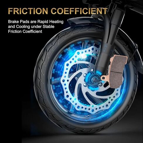 High-Performance Front Rear Sintered Brake Pads Compatible with Indian 2020-2023 Challenger 1800 Dark Horse Limited Elite Pursuit Limited, Long-Lasting, Heat Resistance FA630F FA630F FA196R in Saudi Arabia