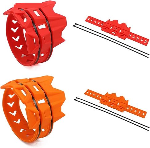 غطاء حماية الأنابيب لـ KTM EXC EXCF XC XCF XCW SX SXF 250 300 350 450 500 Universal distintivo (أخضر) in Saudi Arabia