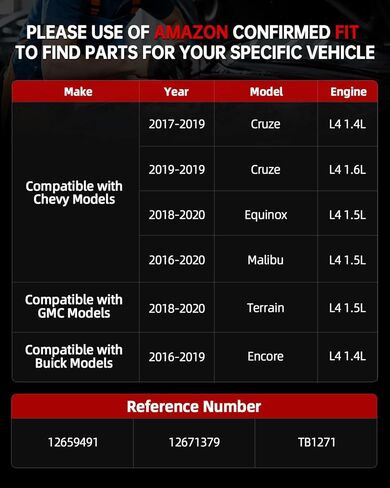جسم الخانق الإلكتروني OKLPF متوافق مع 2017-2019 Chevy Cruze 2018-2020 Equinox 2016-2020 Malibu 2018-2020 GMC Terrain 2016-2019 Buick Encore L4 1.4L 1.5L 1.6L استبدال 12671379 12659491 in Kuwait