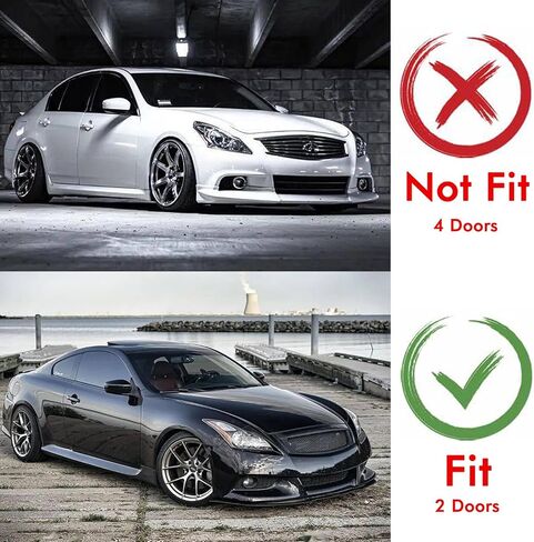 Front Grill Grille For Infiniti G37 2 Door Coupe 2008-2013 2011 2012 Glossy Black in Saudi Arabia