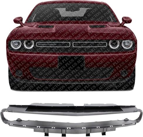 Front Upper Grille Reinforcement Textured Direct Replacement Compatible With 2015-2023 Dodge Challenger CH1223103 68258750AC in Saudi Arabia