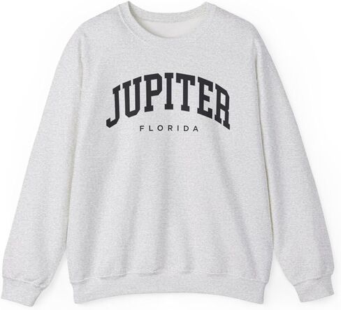 Jupiter Florida Adult Unisex Crewneck Sweatshirt in Saudi Arabia