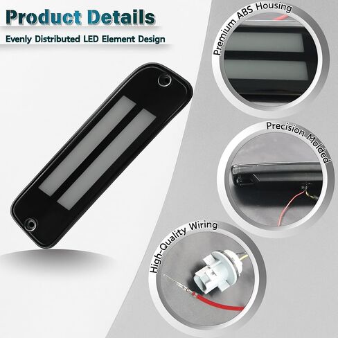 LED المصد الأمامي مصابيح العلامات الجانبية DRL العنبر متتابعة بدوره إشارة مصابيح الضباب ميزة الضوء عدة لتويوتا تاكوما 4WD 1995-1997 | 2WD 1995-2000 استبدال OEM TO2531122 TO2530122 in Saudi Arabia