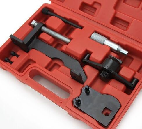 XtremepowerUS 8-Pieces Diesel Engine Timing Kit GM Vauxhall Opel Saab motor EcoTec chain with Carrying Case in Saudi Arabia