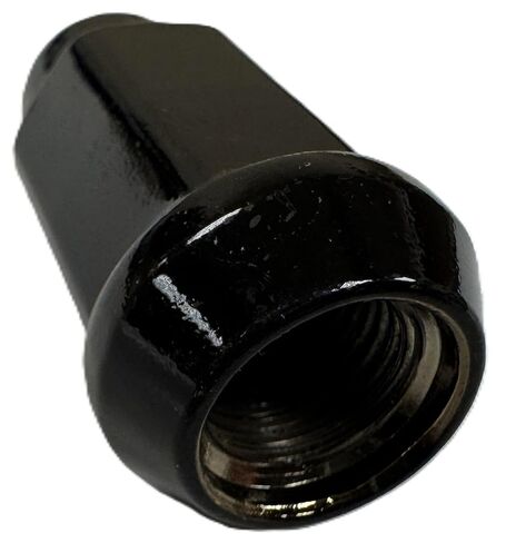 eCustomrim 10-Pack Black Solid 1/2 Inch Lug Nuts for Trailer Wheels Acorn Bulge Style 1/2-20 Thread in Saudi Arabia