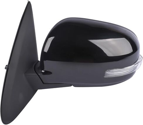 Left Driver Side Rearview Power Heated w/Signal Replacement for 2014-2019 Mitsubishi Outlander Door Mirror 9-Pins 7632B353 7632B413XA 7632C567 Black in Saudi Arabia