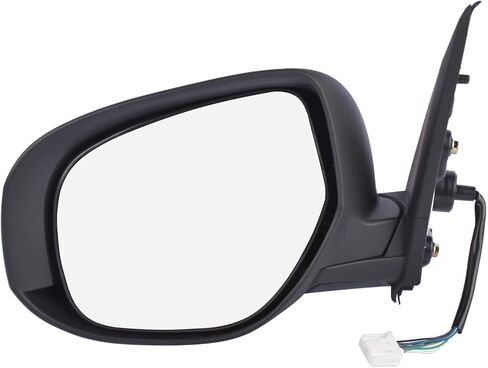 Left Driver Side Rearview Power Heated w/Signal Replacement for 2014-2019 Mitsubishi Outlander Door Mirror 9-Pins 7632B353 7632B413XA 7632C567 Black in Saudi Arabia