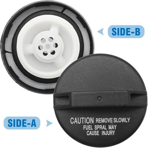 22591476 Fuel Tank Filler Cap, Replacement for Chevrolet, Replacement for GMC, Replacement for Buick, Replacement for Cadillac Vehicles, Replaces GT195 in Saudi Arabia