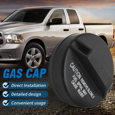 22591476 Fuel Tank Filler Cap, Replacement for Chevrolet, Replacement for GMC, Replacement for Buick, Replacement for Cadillac Vehicles, Replaces GT195 in Saudi Arabia