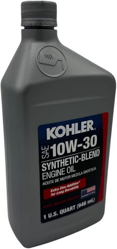 10W-30 Semi Synthetic Engine Oil Change Kit Compatible with Kohler Lawnmower Engines in Saudi Arabia