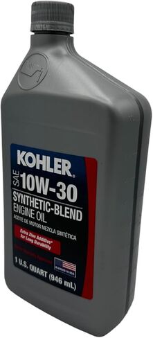 10W-30 Semi Synthetic Engine Oil Change Kit Compatible with Kohler Lawnmower Engines in Saudi Arabia