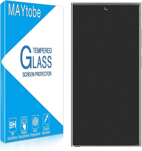 MAYtobe [2-Pack] Screen Protector for Samsung Galaxy A71 5G, Galaxy A71 5G UW, Galaxy A71 4G Tempered Glass, Support Fingerprint Reader, Case Friendly, Bubble Free in Saudi Arabia